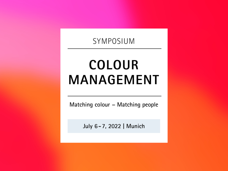 FOGRA Colour Management Symposium, July 6-7, 2022, Munich, Germany