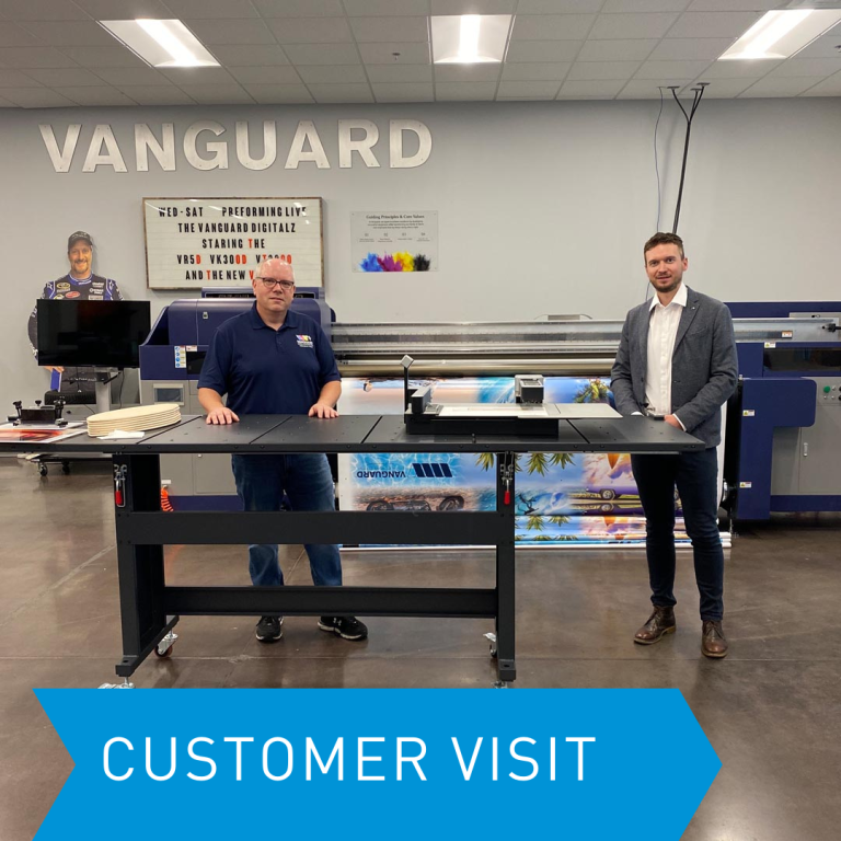 Customer visit: Vanguard Digital Printing Systems